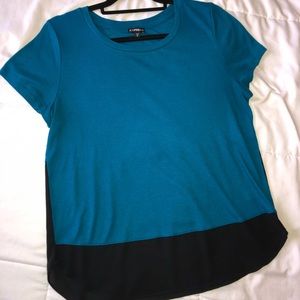 Express Two Toned Blouse